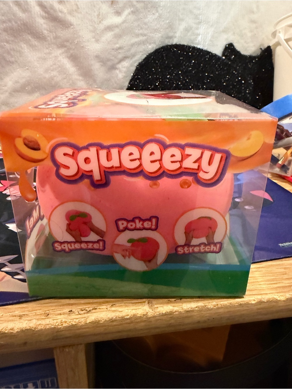 Squeezy Pink Squishy Toy - Squeeezy